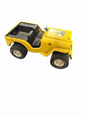 Vintage Honey Bucket 70s Jeep Pressed Metal Off Road Truck